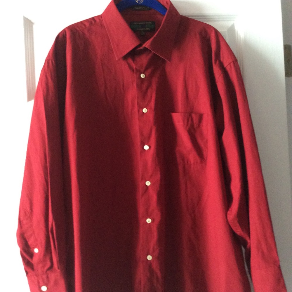 Alexander Julian Colours Mens Button Down Shirt size XL 17-17/12